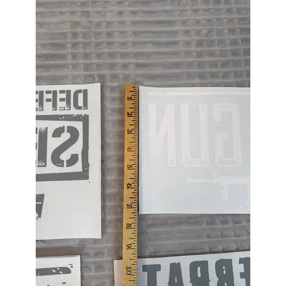 Bundle 6 Heat Transfers Second Amendment NRA Weapons Ammo Craft Gift Freedom USA - Picture 13 of 15